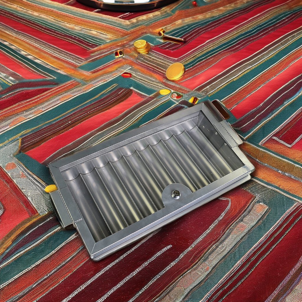 Metal Material Chip Tray Holder with 500pc 600pcs Capacity for Poker Chips