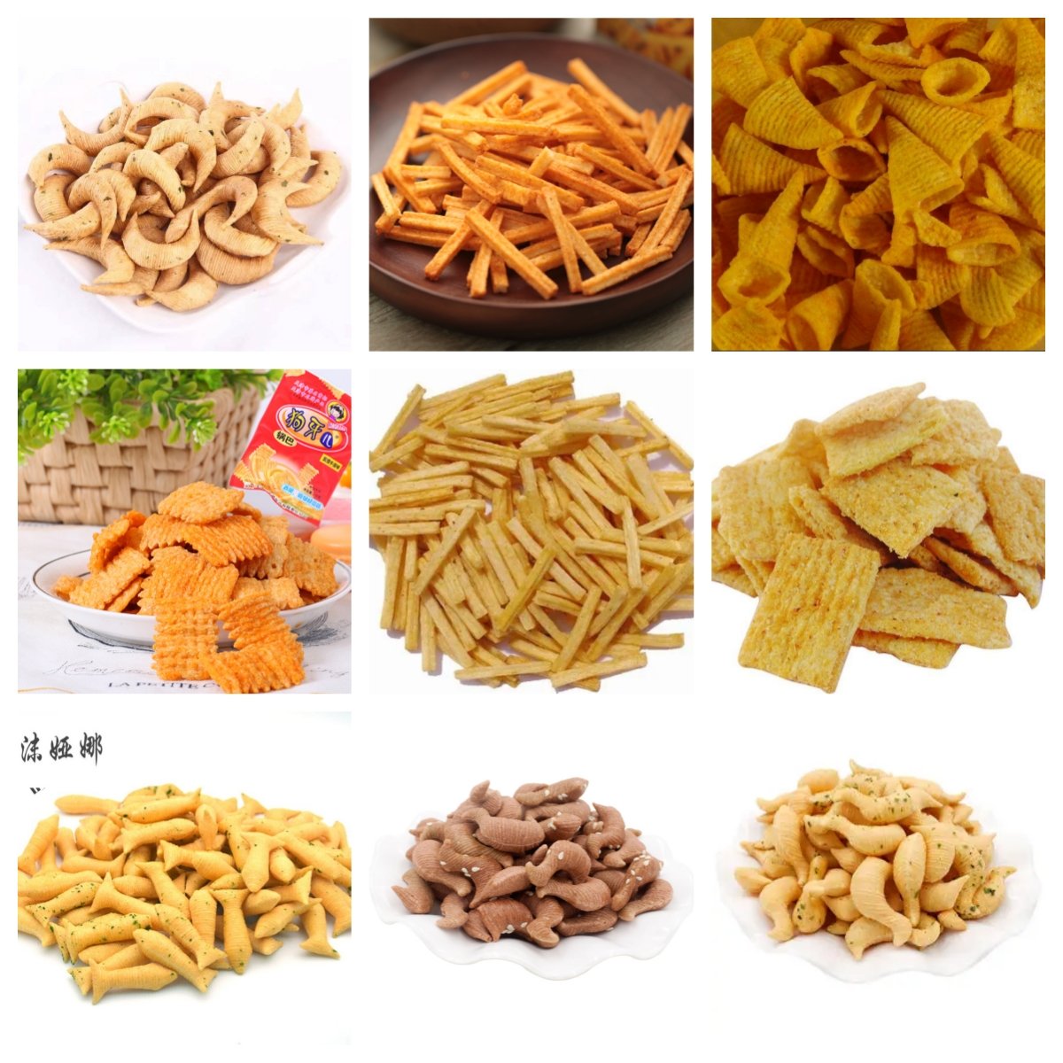 Corn Fried chips Production Line