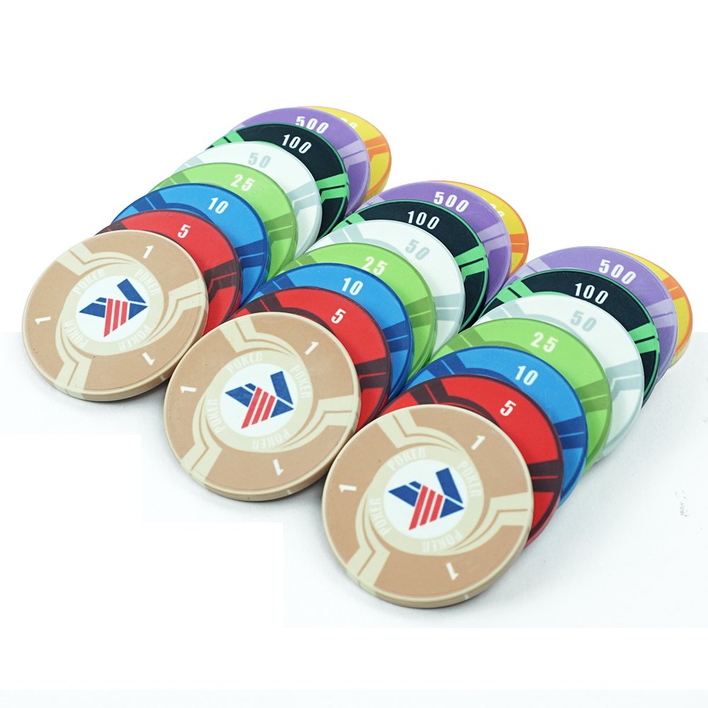 Any Design Can Do 10g Rounders Customized 10g Ceramic Poker Chips 39mm Europe Factory