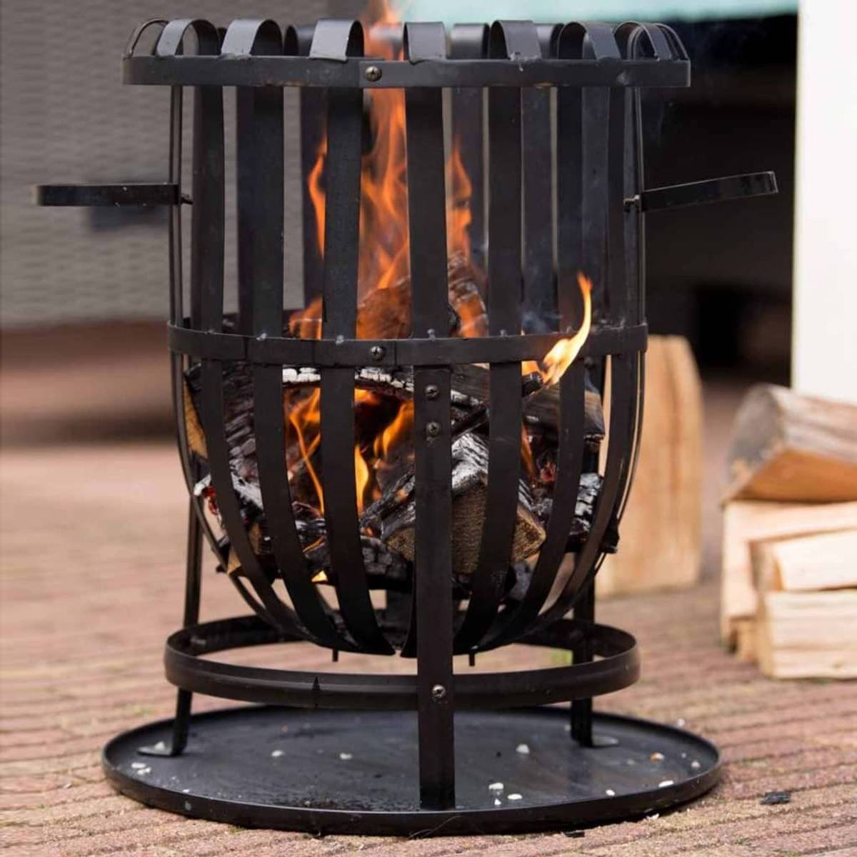 Fire Brazier Vancouver Outdoor Fire Pit Steel Fire Basket