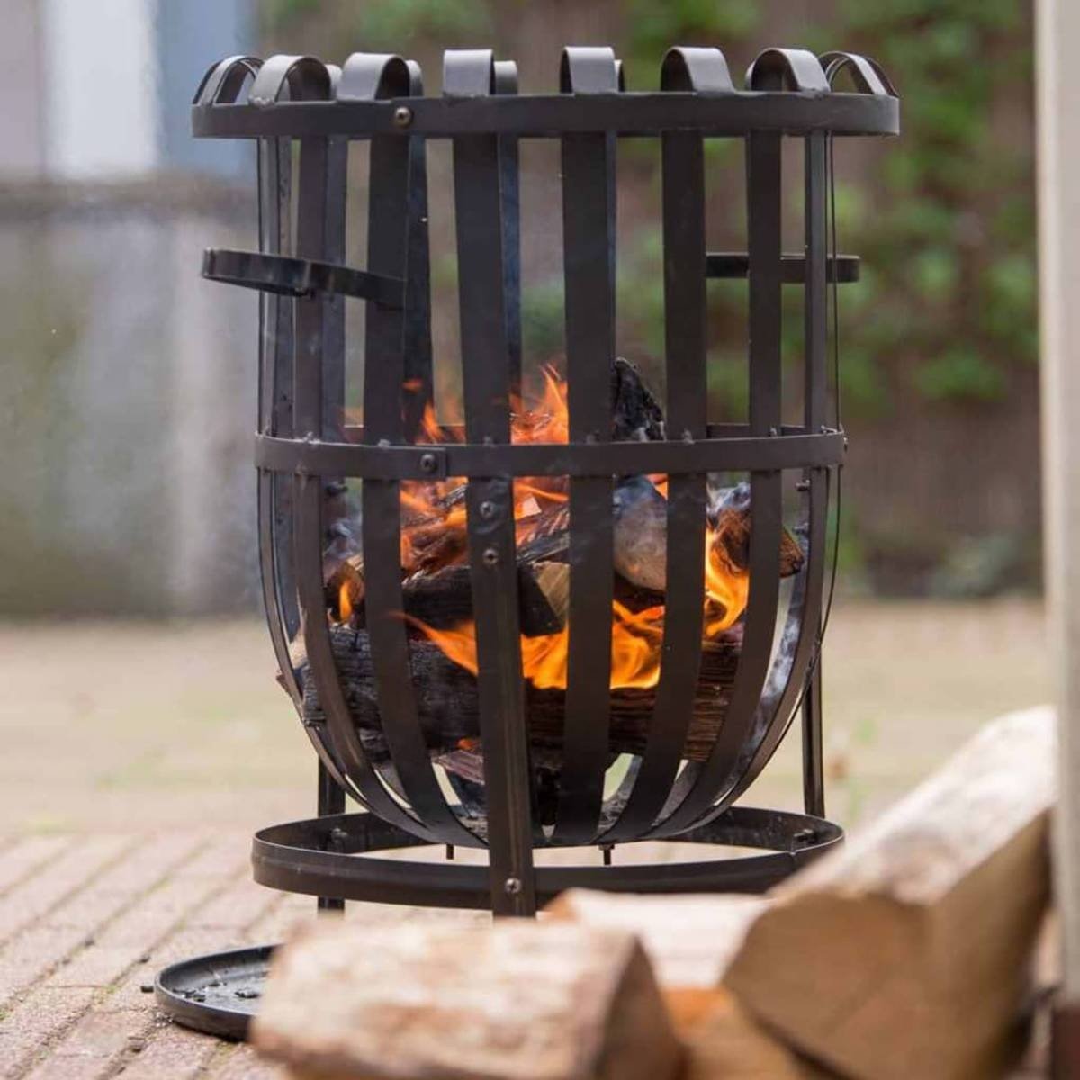 Fire Brazier Vancouver Outdoor Fire Pit Steel Fire Basket