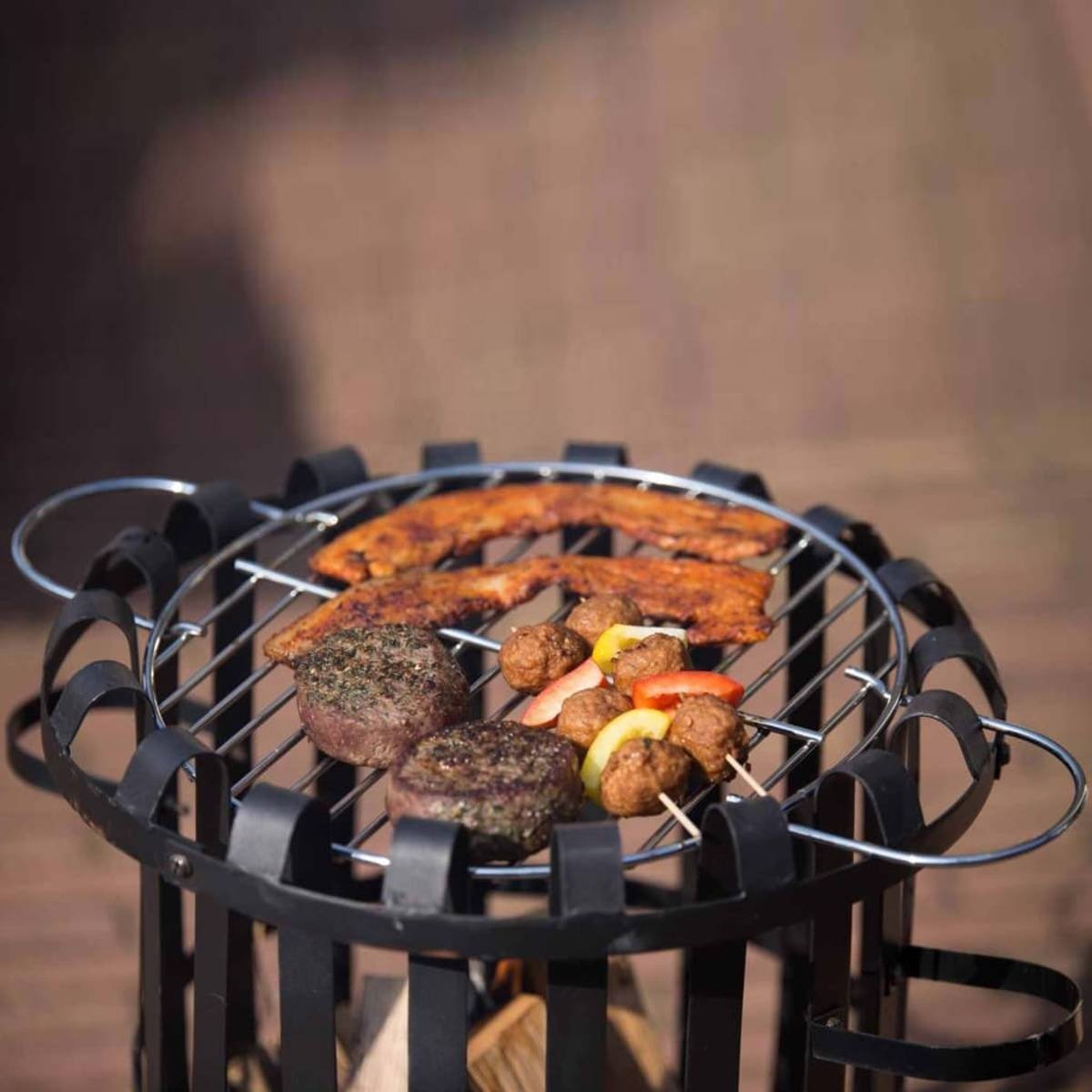 Fire Brazier Vancouver Outdoor Fire Pit Steel Fire Basket