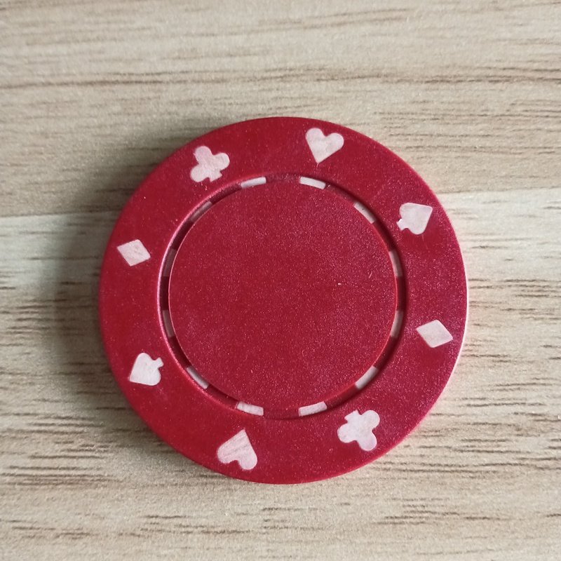 Golf Poker Chip Ball Marker Clay 40mm Blank Poker Chips Great Gift for all levels of golfers