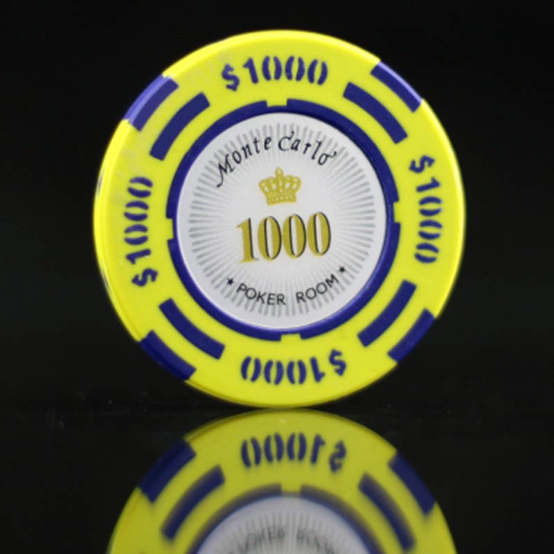 14g Poker Chips in Clay coin baccarat Texas Hold'em can be customized