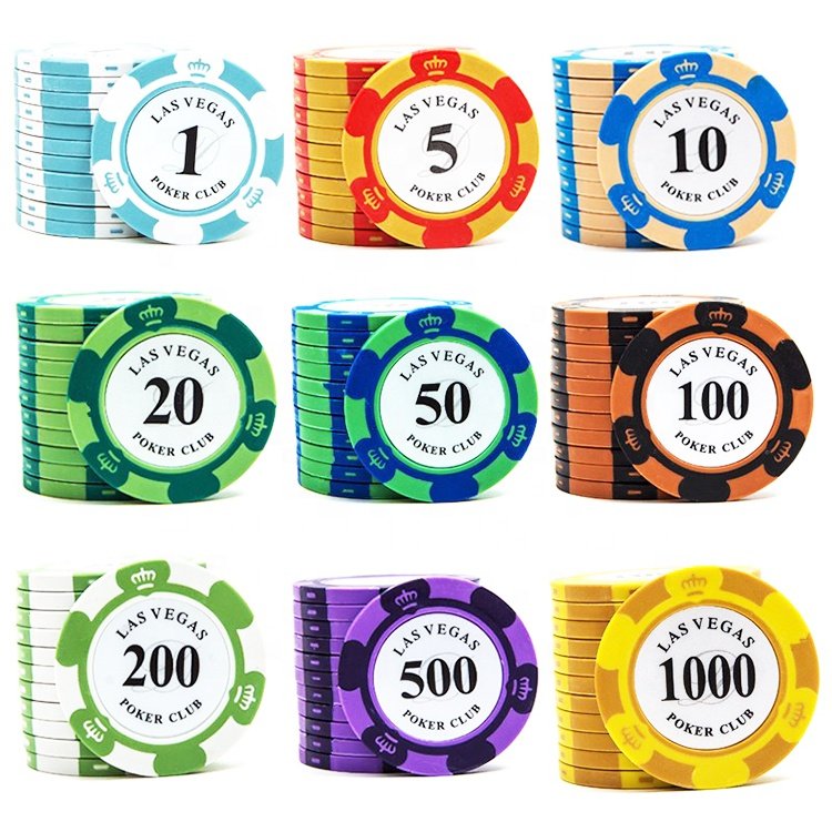 Custom Factory Supply Cheap Casino Poker Chips Custom Clay Poker Chips