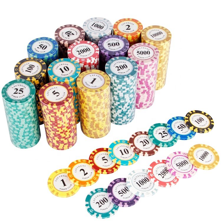 Custom Factory Supply Cheap Casino Poker Chips Custom Clay Poker Chips