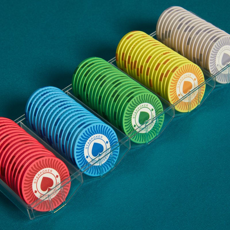 CustomIize Ceramic Poker Chips Round Shape 10g Weight with 39mm, 12g Weight with 43mm