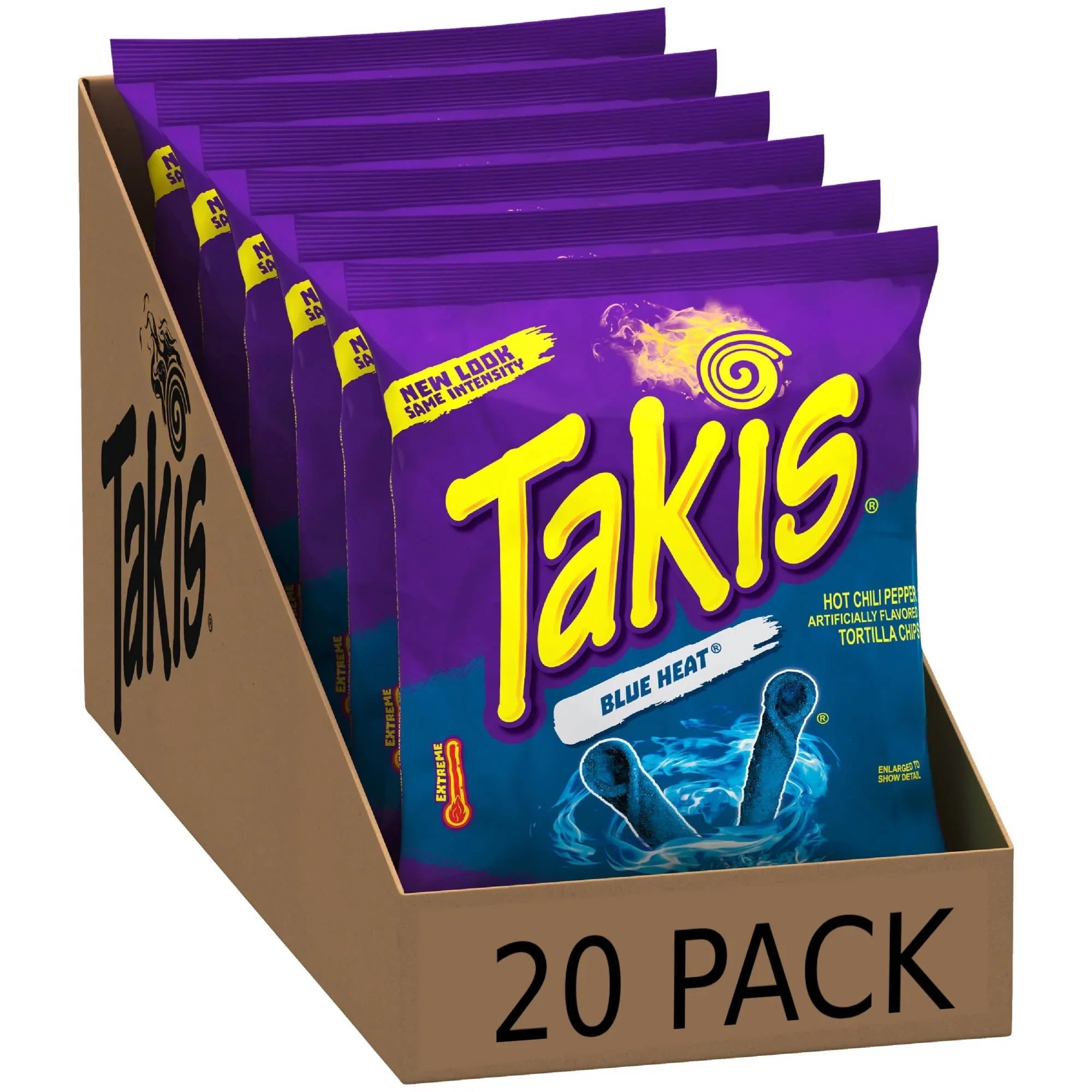 Wholesale price Takis Blue Heat Rolled Tortilla Chips, Hot Chili Pepper Artificially Flavored