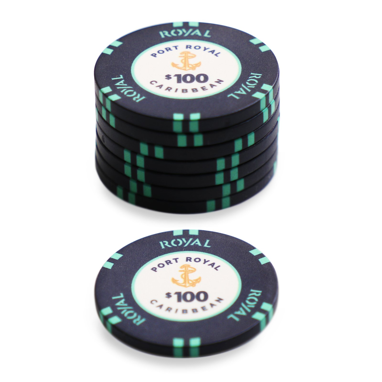 Fully customisable EPT Professional Ceramic Material Poker Chips 10g and 40MM poker chips with customises design colour and logo