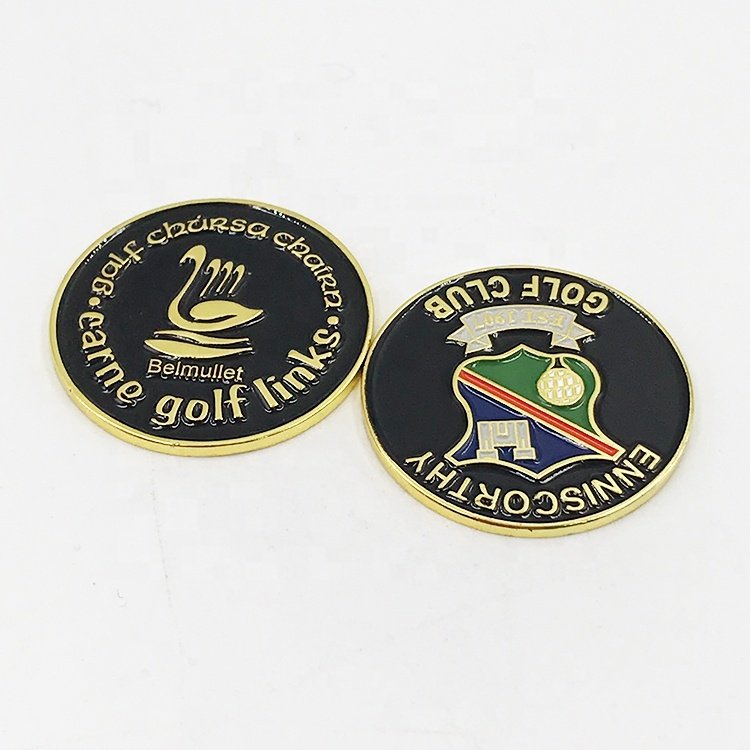 Newly different design golf ball marker high quality golf ballmarker with custom logo