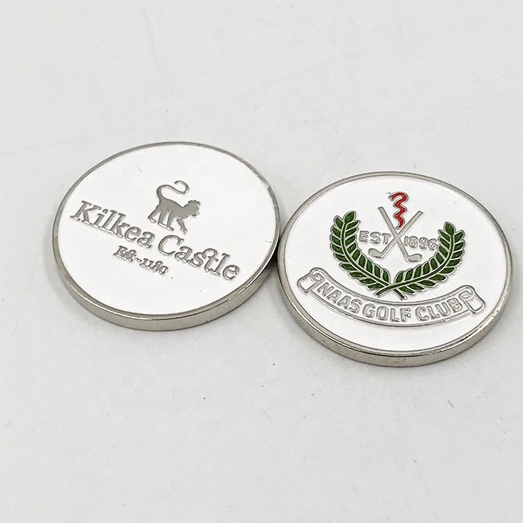 Newly different design golf ball marker high quality golf ballmarker with custom logo
