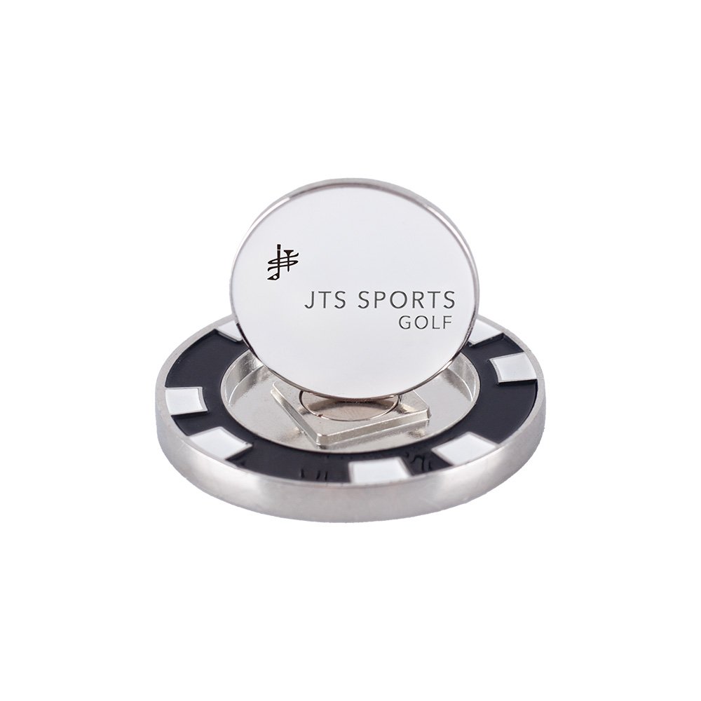Custom Logo Bulk Sport Course Distance 3d Disc Poker Chip Custom Metal Magnetic Golf Ball Marker