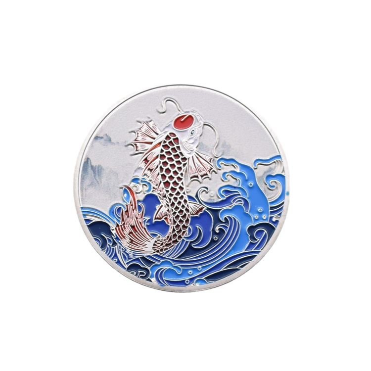 Custom Gold Logo 3D Metal Coins Poker Chips Souvenirs Coin Round Plated Manufacture Challenge Game Token Coin