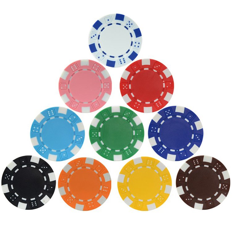 Casino Style 11.5g Dice Poker Chip Wholesale
