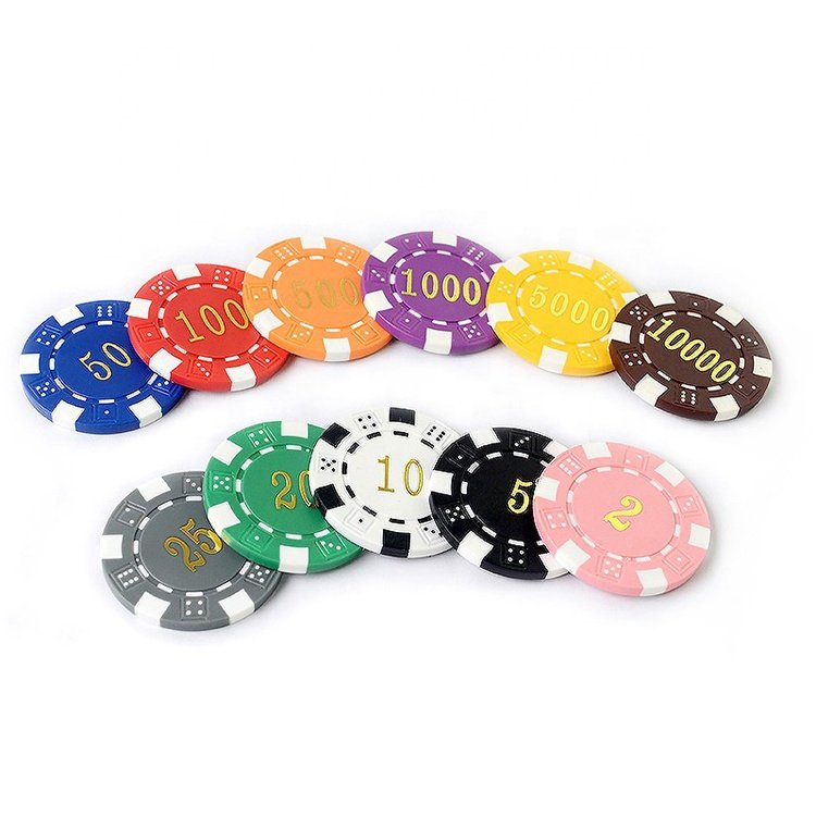 Casino Style 11.5g Dice Poker Chip Wholesale