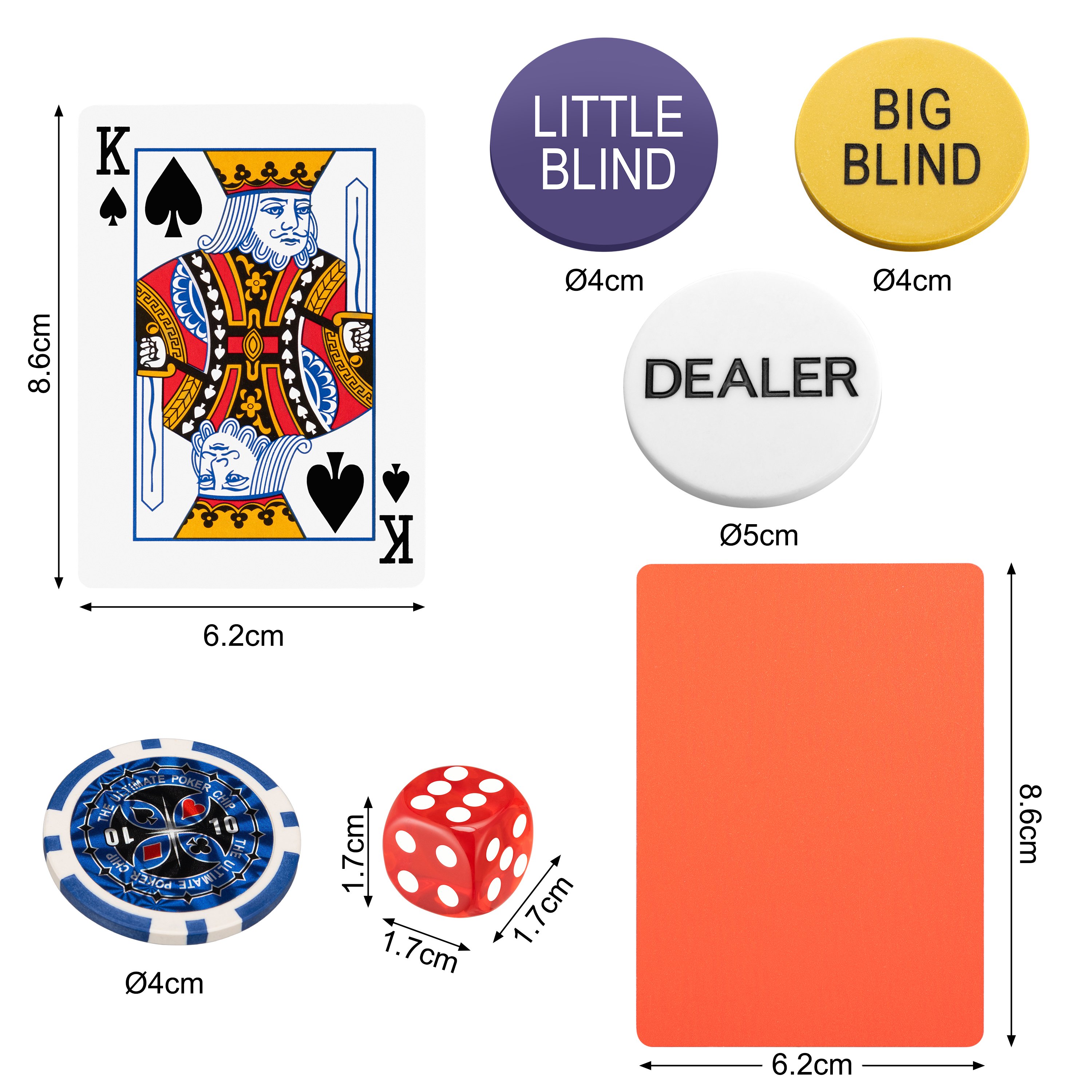 Wholesale customize pp chips professional 200 poker chips set with sticker