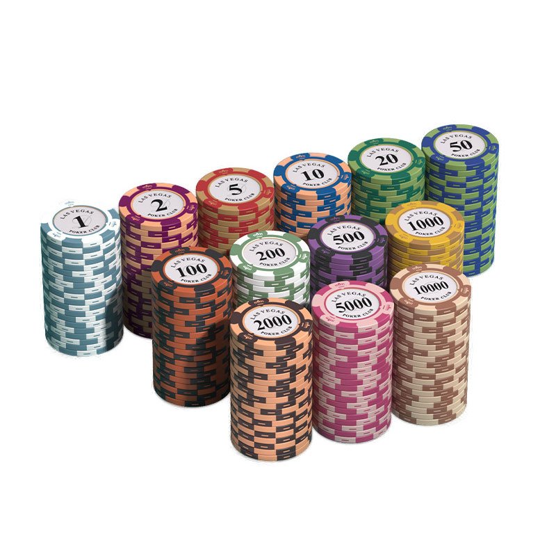 2024 High Quality Wholesale Personalize Logo Ceramic ABS Clay Poker Chips for Promotion Game