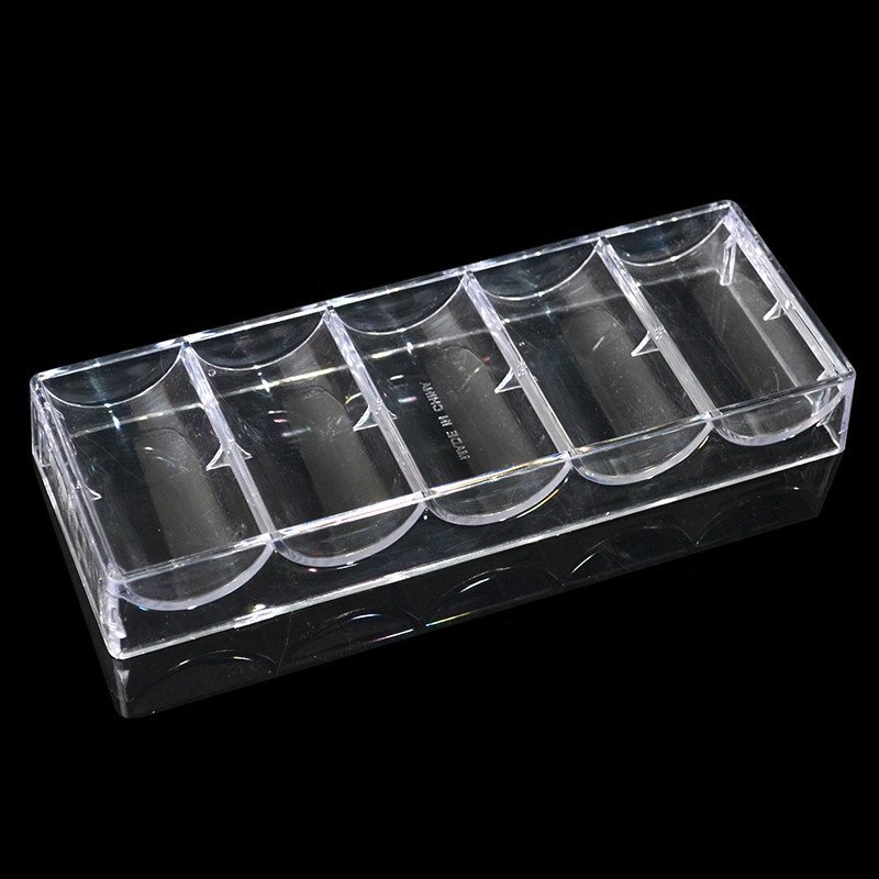 Factory customized cheap poker chips 1000 standard 14g casino tokens ABS embedded metal Texas hold'em poker chip set