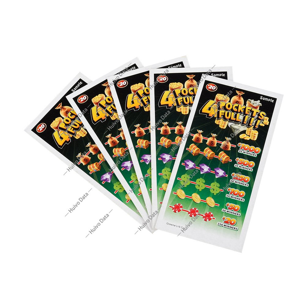 Winning Lottery Tickets Pull Tabs Lottery Paper Cards Wholesale Pull Tabs Gambling Tickets