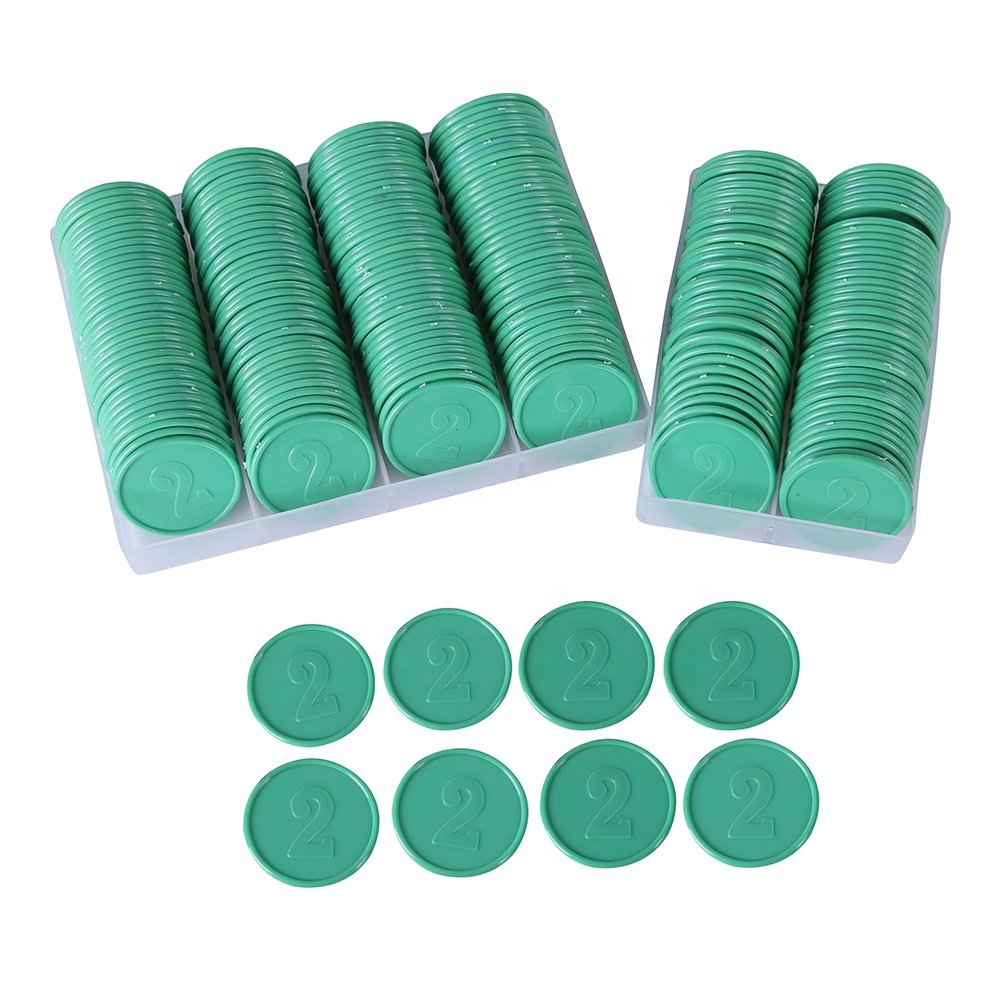 Free Design 38Mm Blank Premium Clay Ept Poker Chip Ball Marker Plastic Poker-Chips Custom With Digital Print