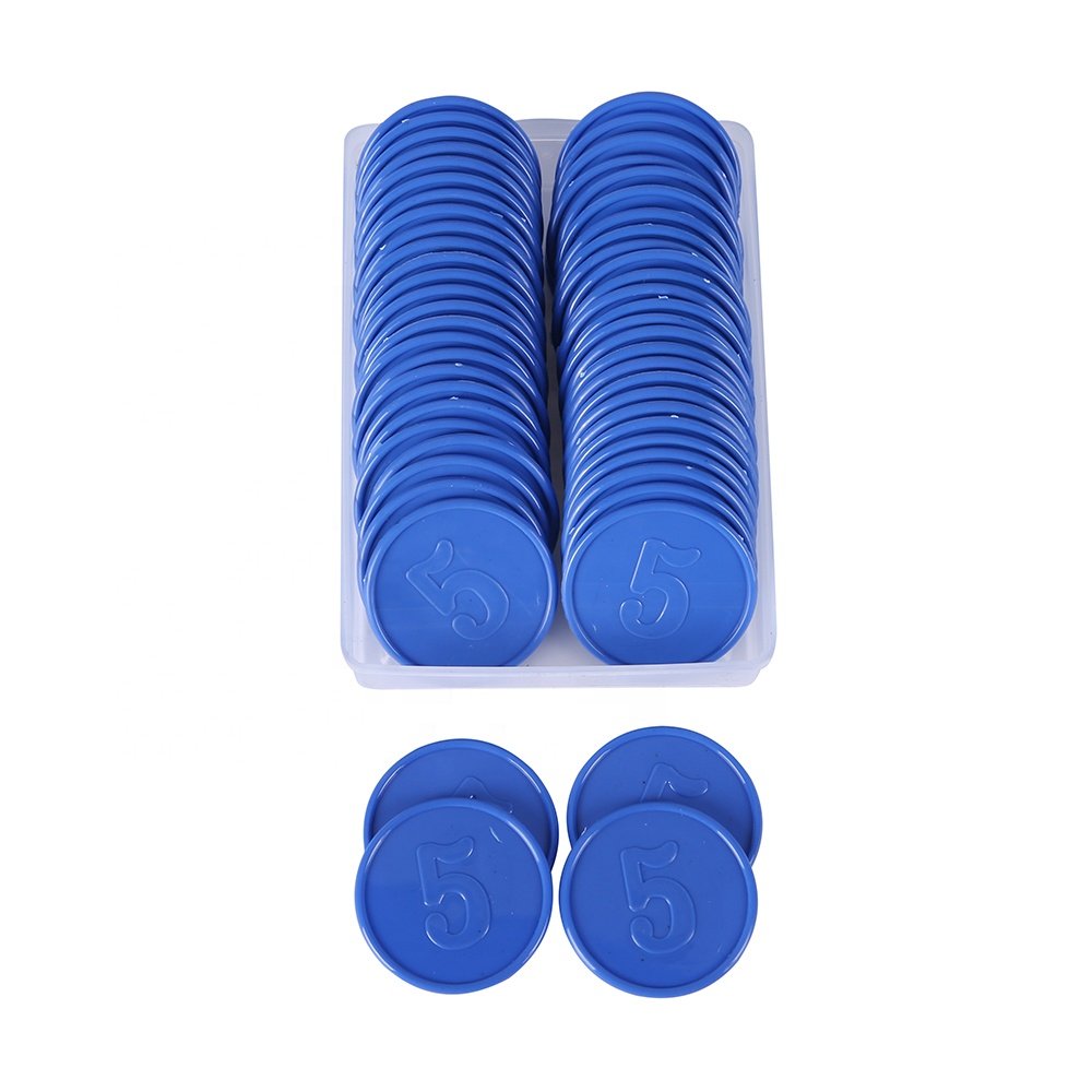 Free Design 38Mm Blank Premium Clay Ept Poker Chip Ball Marker Plastic Poker-Chips Custom With Digital Print