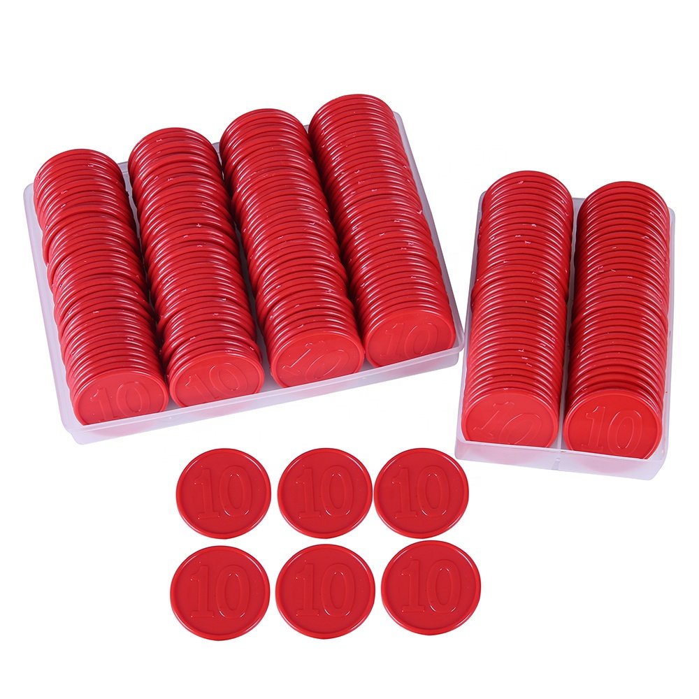 Free Design 38Mm Blank Premium Clay Ept Poker Chip Ball Marker Plastic Poker-Chips Custom With Digital Print