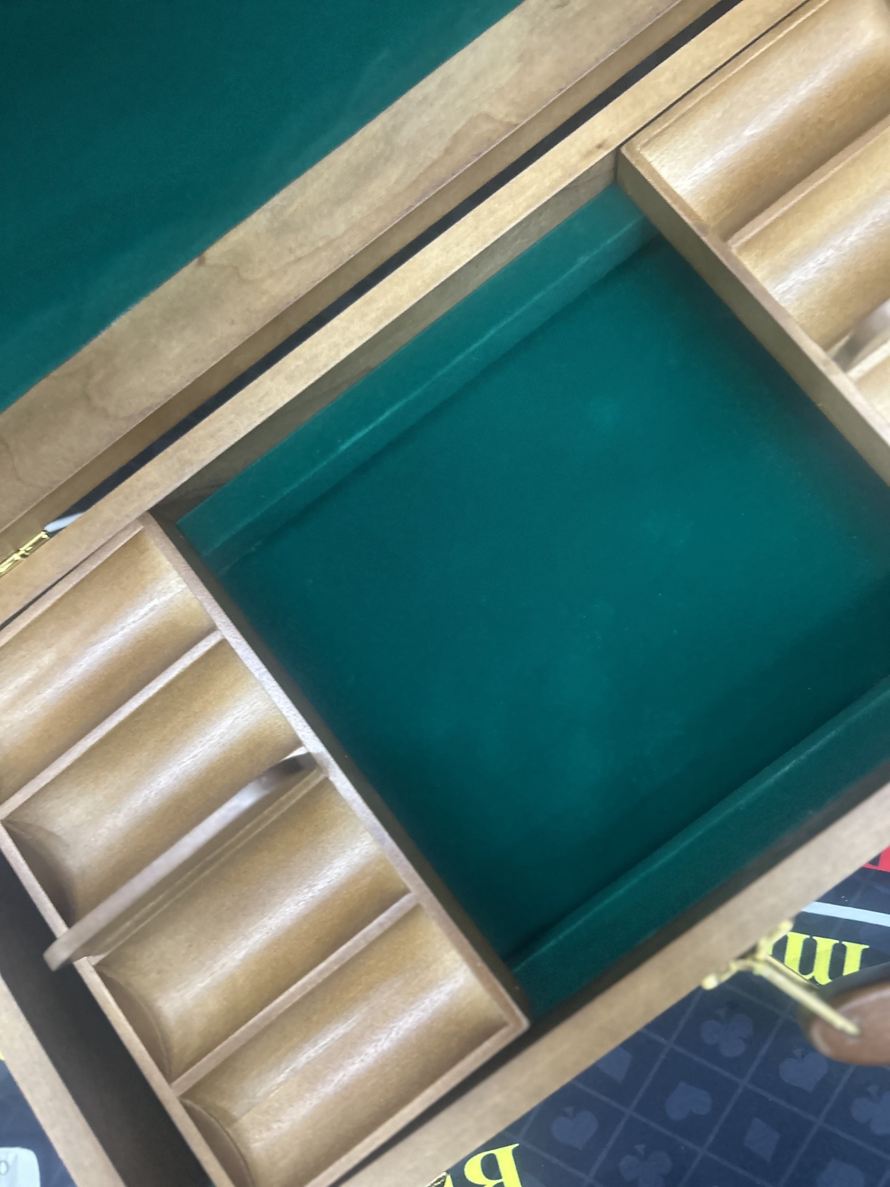 Wholesale 14g 39mm Casino Professional Luxury Clay 600/1000 Poker Set Box Set De Poker Chip Set/