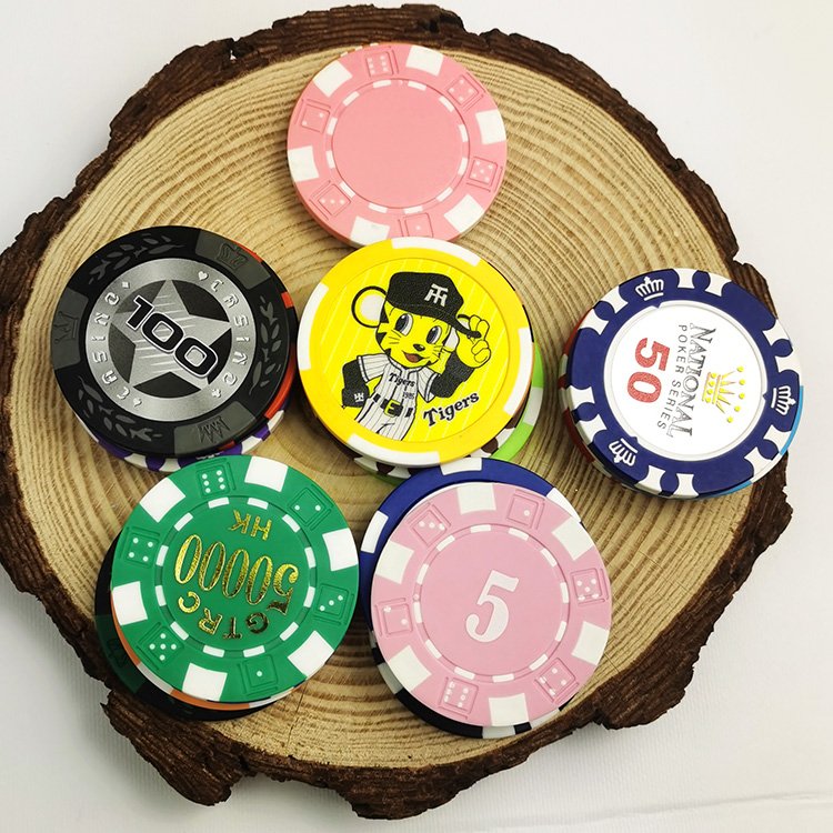 Factory Wholesale Casino ABS Plastic Clay Custom Ceramic Poker Chips