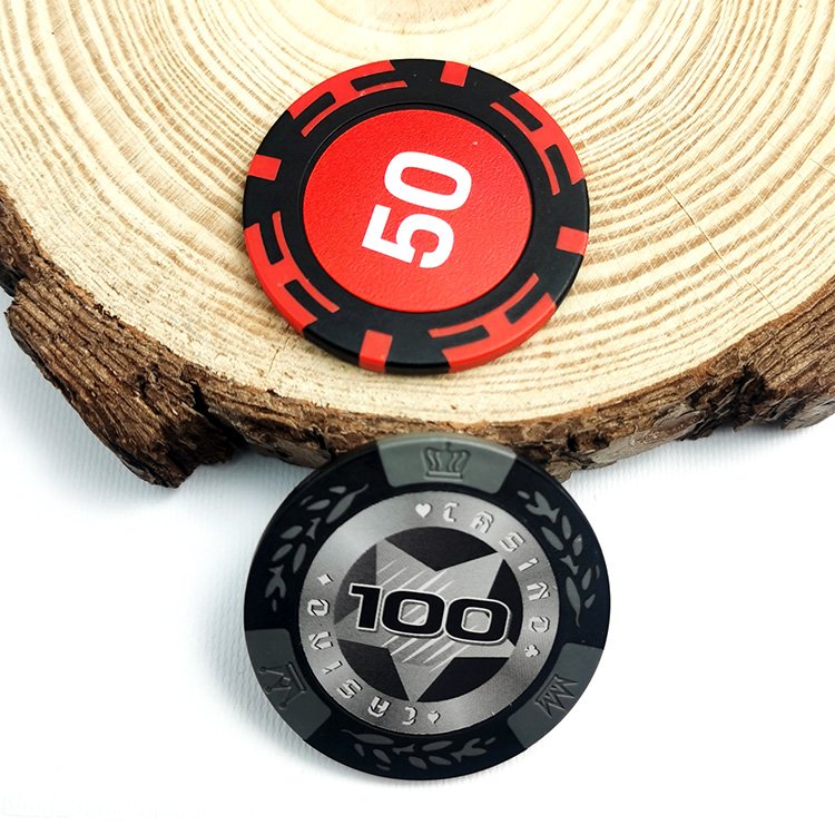 Factory Wholesale Casino ABS Plastic Clay Custom Ceramic Poker Chips