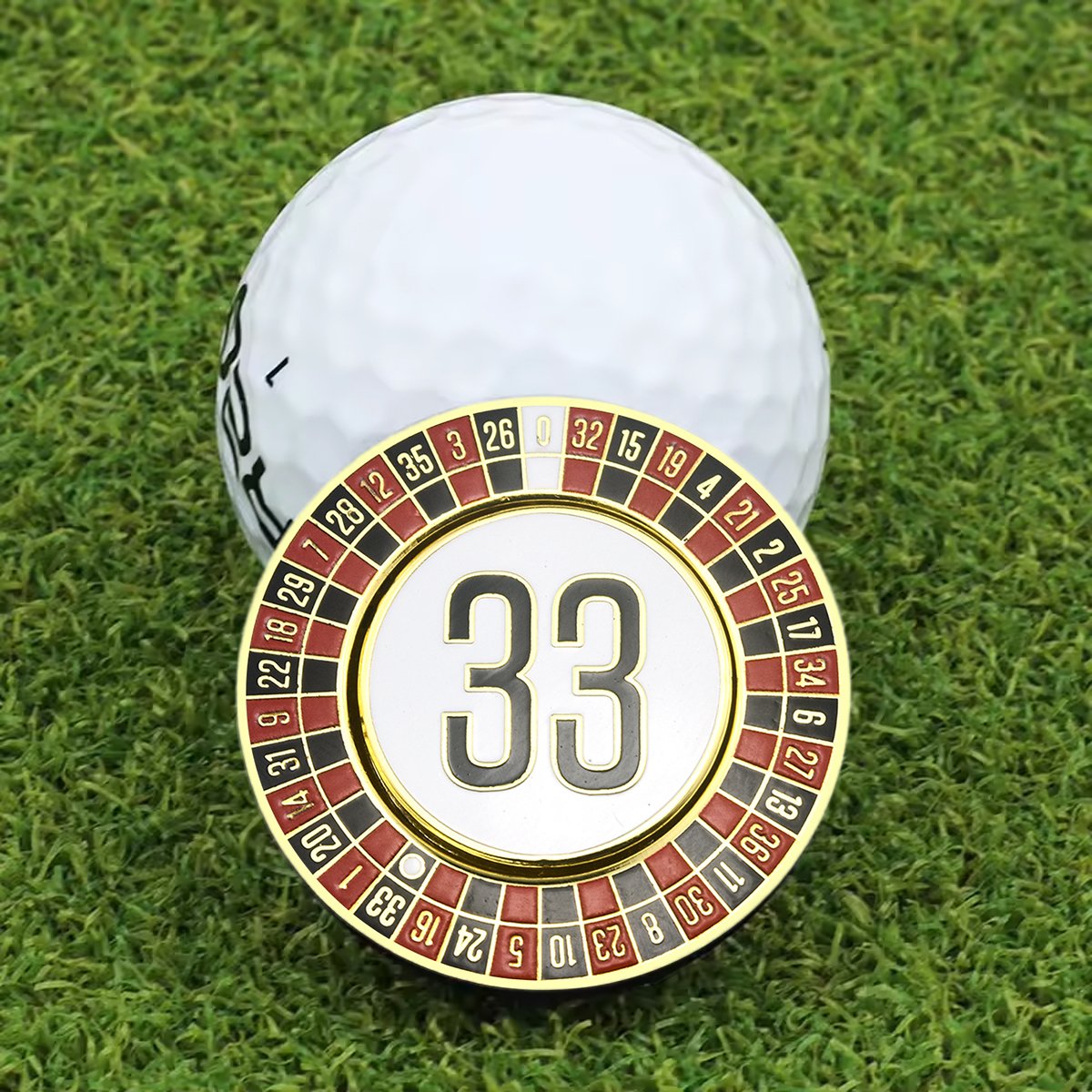 Factory Wholesale Golf Accessories Customized Metal Golf Ball Markers for Golf Repair Divot Tools Hat Clips
