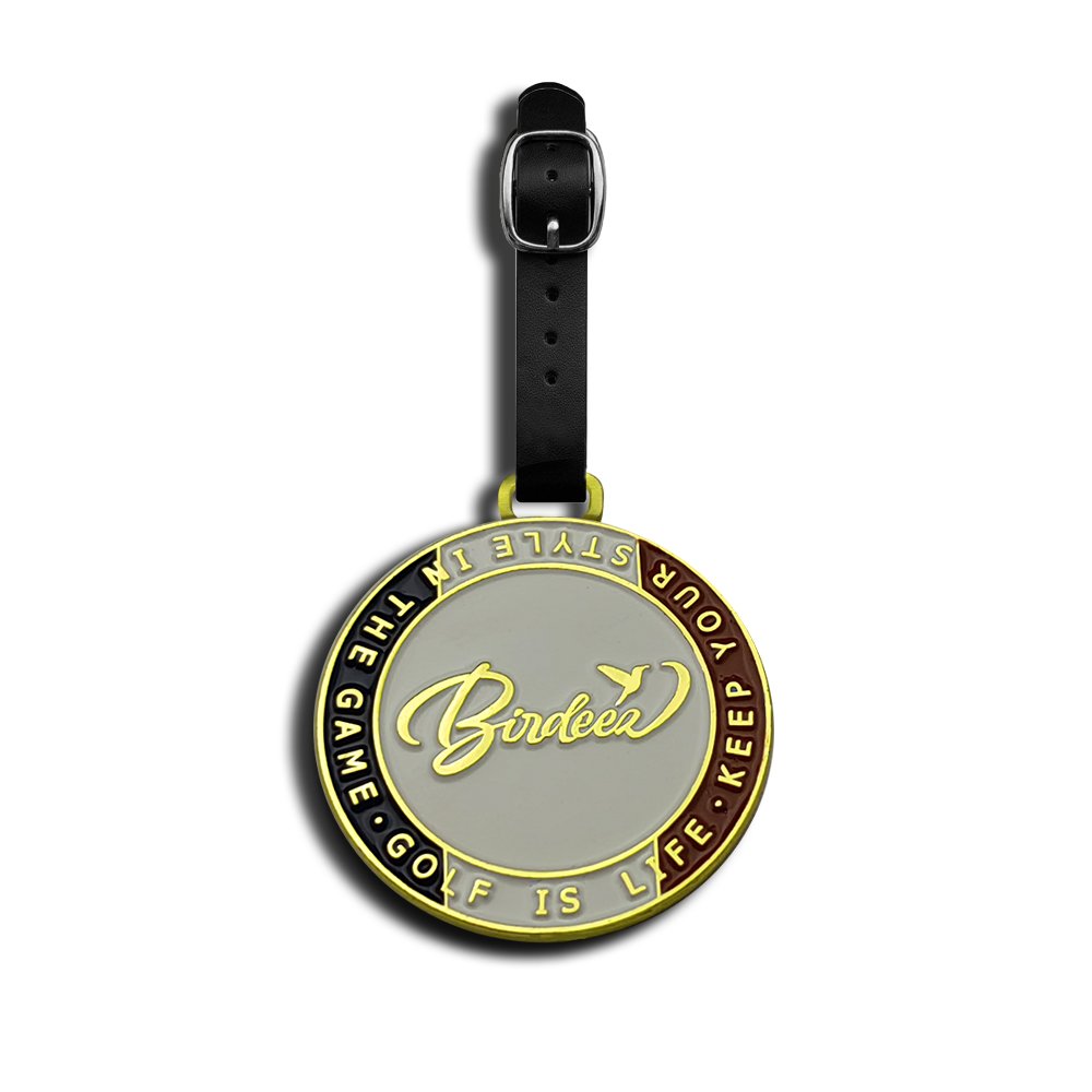 Manufacturer No Minimum Oem Metal Epoxy Golf Hang Tag And Baggage Tag Luggage Bag Tag Gift Set