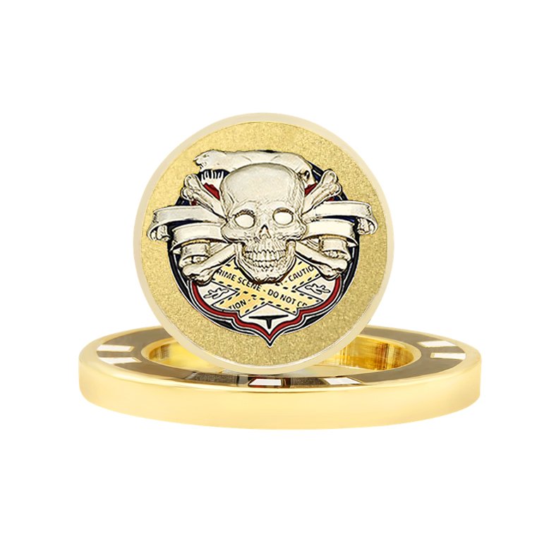 Customized golf club metal magnetic ball marker metal pokers