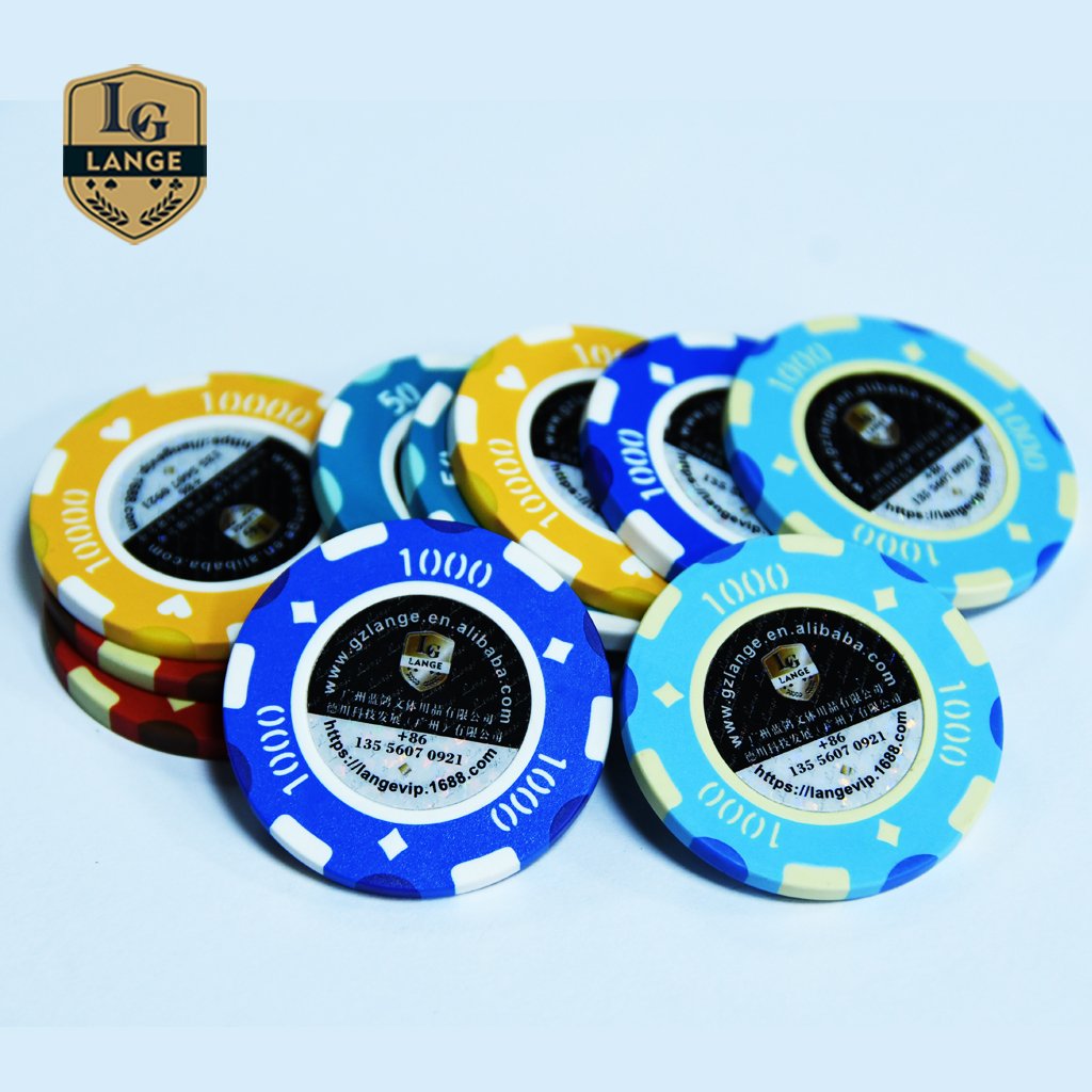 Deluxe Custom Clubs Injections 45mm Casino Chips NFC tags RFID Poker Chips