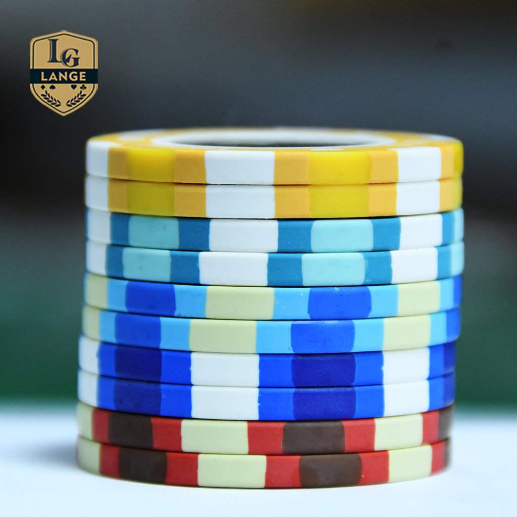 Deluxe Custom Clubs Injections 45mm Casino Chips NFC tags RFID Poker Chips