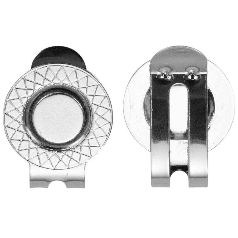 golf ball alignment marker bottle cap blank black bedazzled hat clip and divot tool set