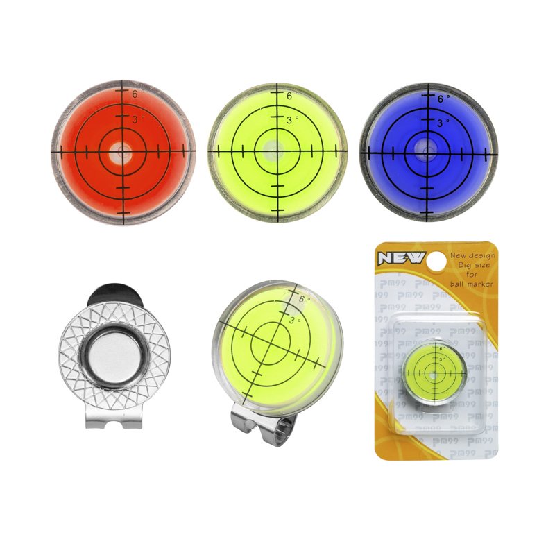 golf ball alignment marker bottle cap blank black bedazzled hat clip and divot tool set