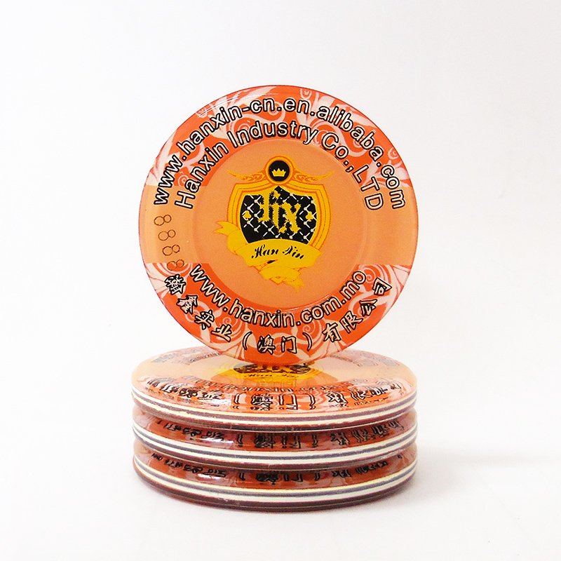 Fully Customized Acrylic Tokens Casino Chips Jetons