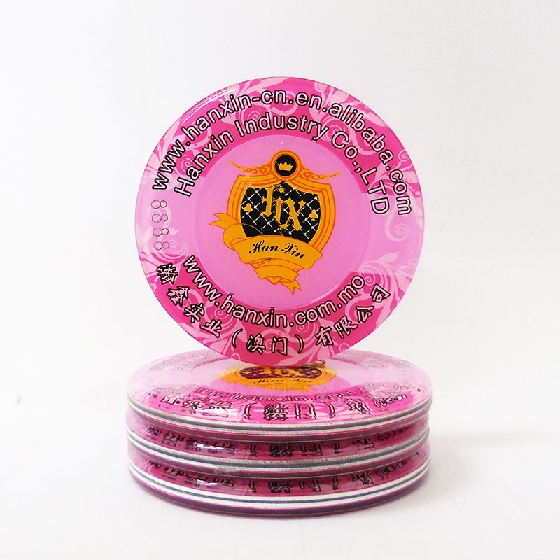 Fully Customized Acrylic Tokens Casino Chips Jetons