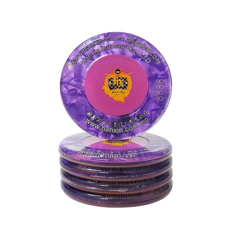 Fully Customized Acrylic Tokens Casino Chips Jetons