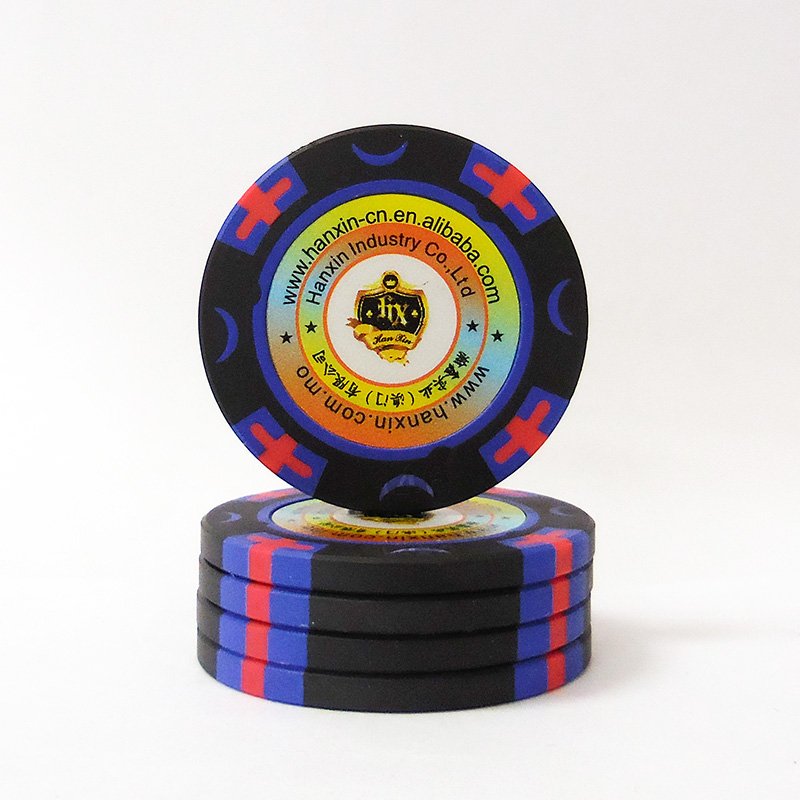 Rfid Security Game Token Rectangle Sticker Casino Poker Chips Plaque