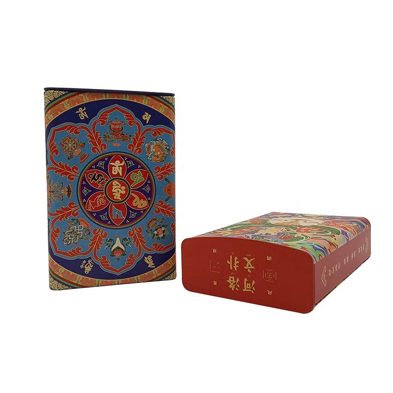 Dongguan custom candy square packaging clamshell poker tinplate box poker chip set box custom poker cards with storage box