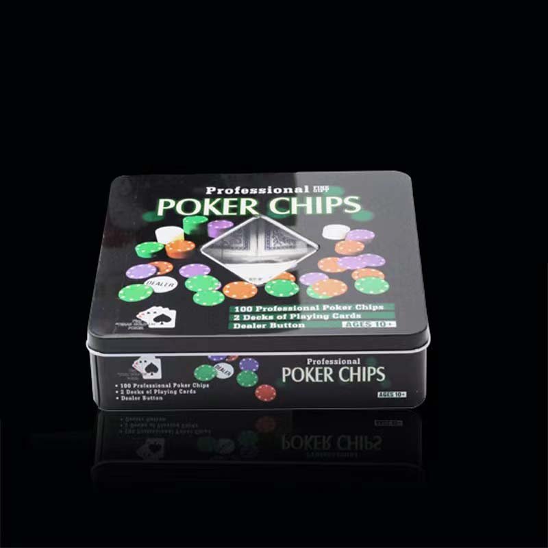 Custom Poker 100pcs Chips Quick Shipment Printing Custom Casino Poker Chip