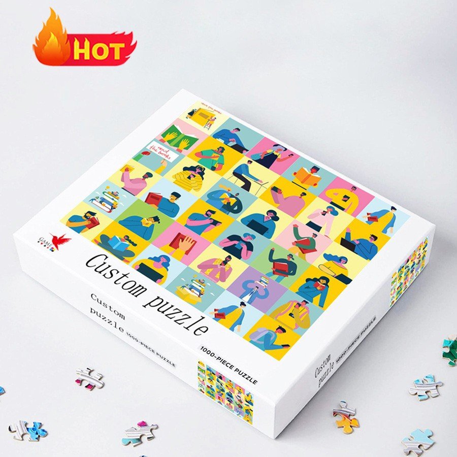 Anime puzzle Adult puzzle fun decompression paper puzzle
