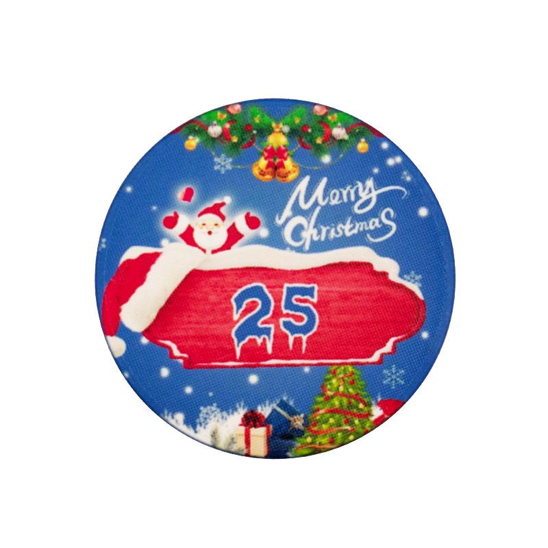 YH Merry Christmas Entertainment Gift Chips 10g Ceramics Poker Chips For Sale