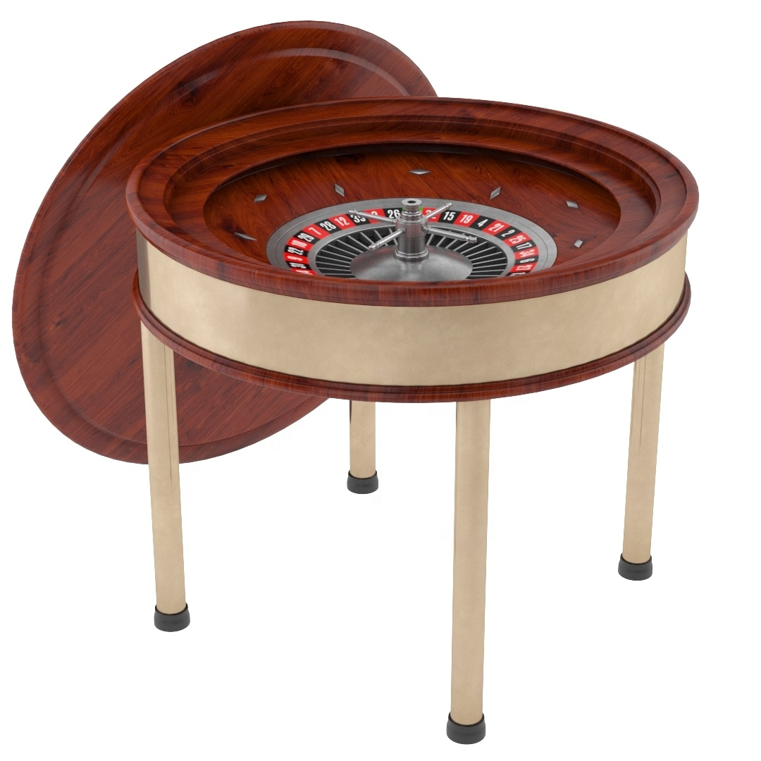 Roulette Table Luxury Gambling Poker Tables Casino Game Professional Table Custom 2.4m