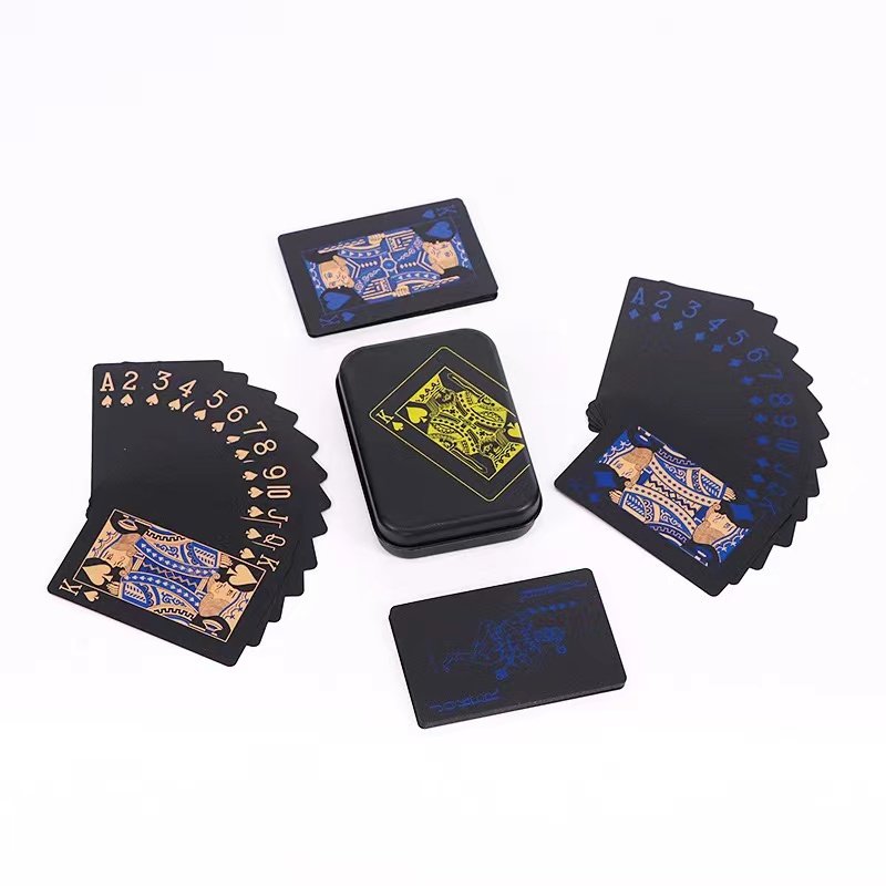 Hot Selling Support Customization Color Printing Pvc Game Playing Card With Metal Box