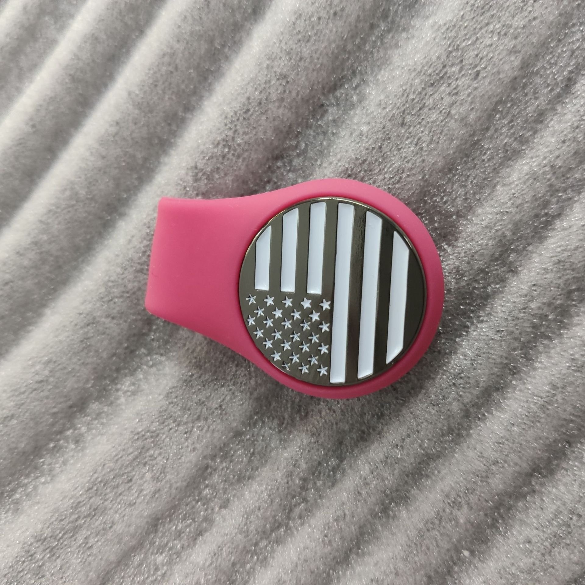 New Magnetic Golf Hat Clip Golf Marker Clip Soft Silicone Custom Logo Golf Accessories