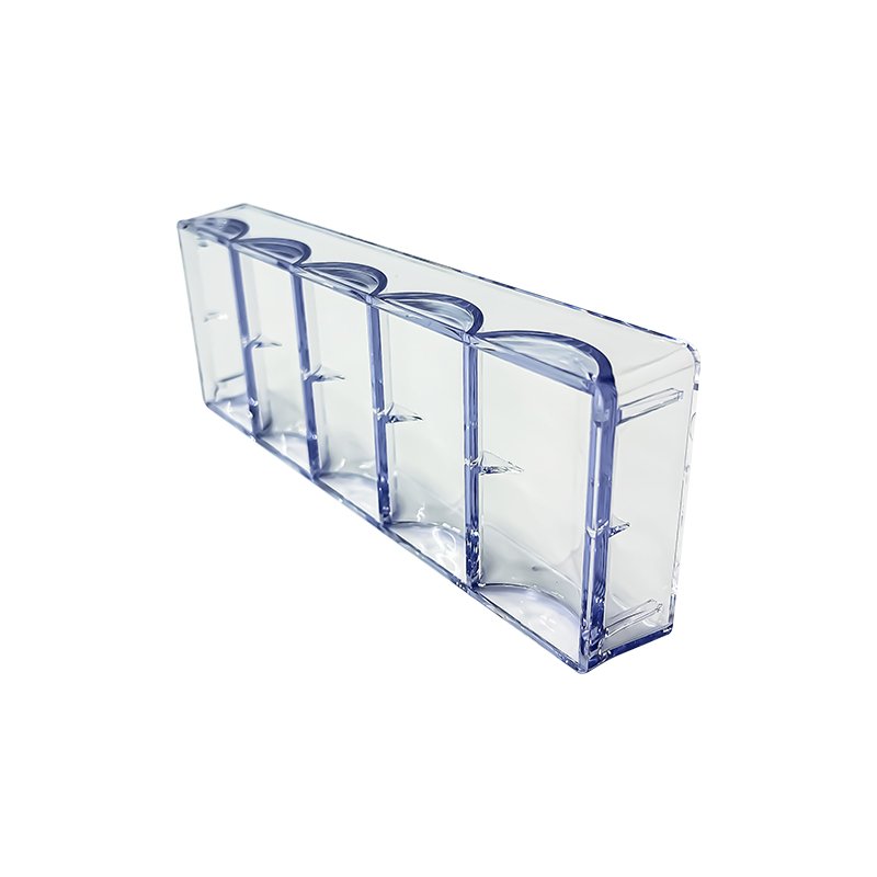cheap wholesale hot selling acrylic chip tray clay chip ceramic chip custom token box