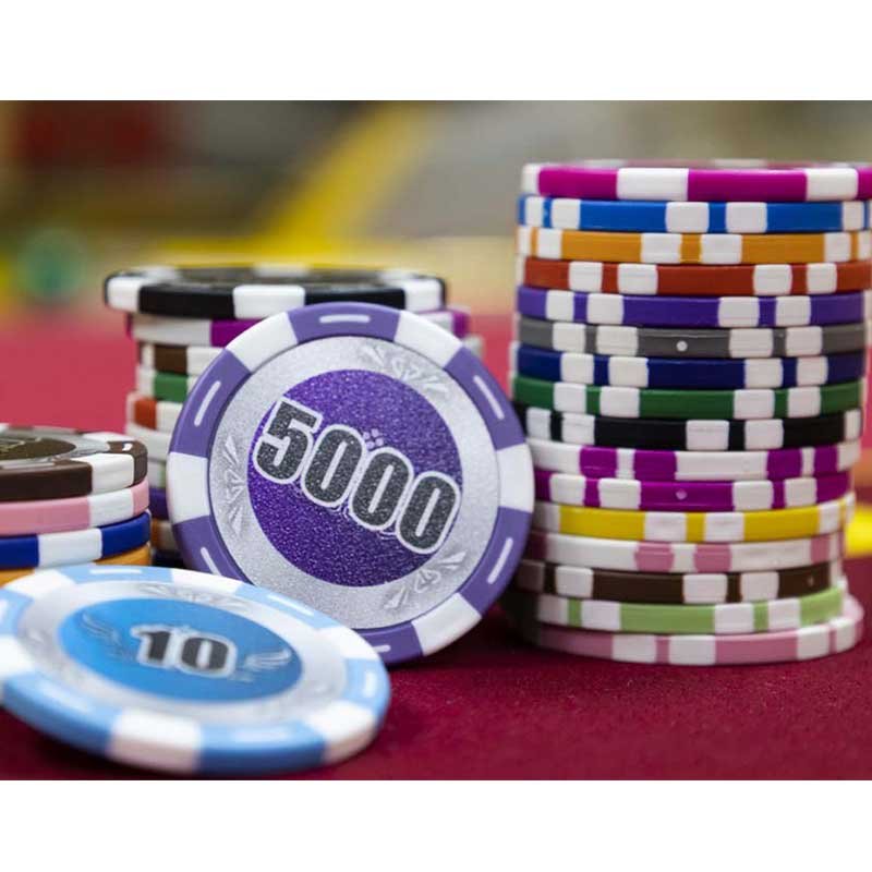Vietnam Factory Printing Gambling ABS Poker Chips Custom Casino Ceramic Poker Chip