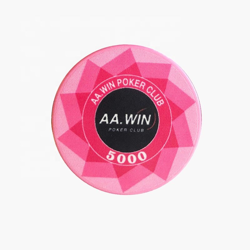 Wholesale cheap custom ceramic poker chips color customized Texas Hold'em